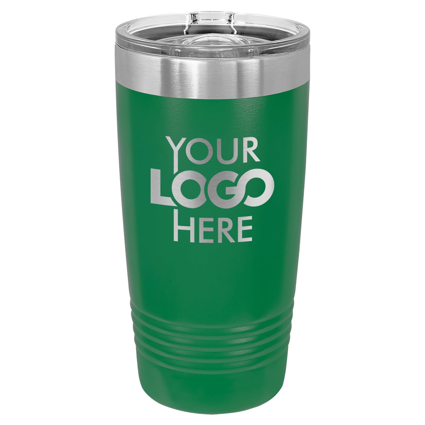 BULK 20oz Stainless Steel Custom Laser Engraved Tumblers With Slider Lid - Free Shipping!