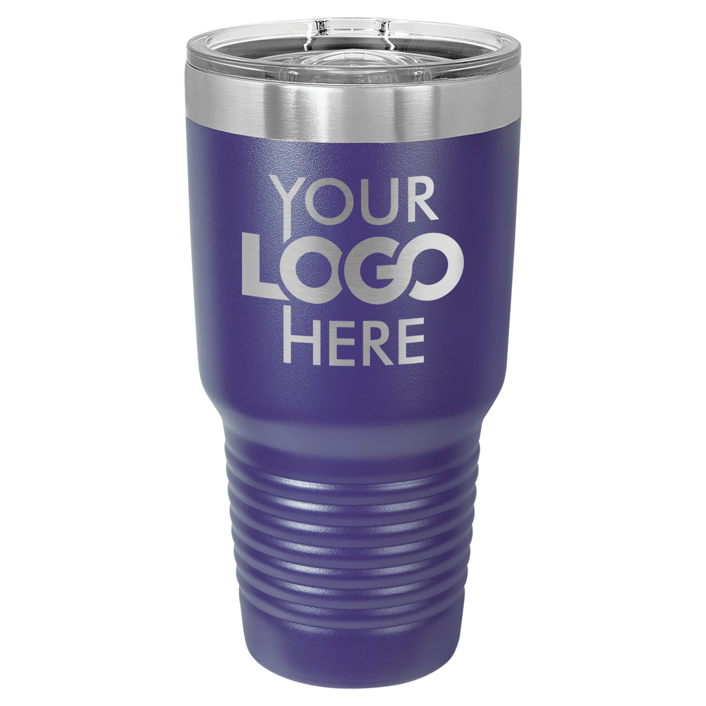 BULK 30oz Stainless Steel Custom Laser Engraved Tumblers With Slider Lid - Free Shipping!