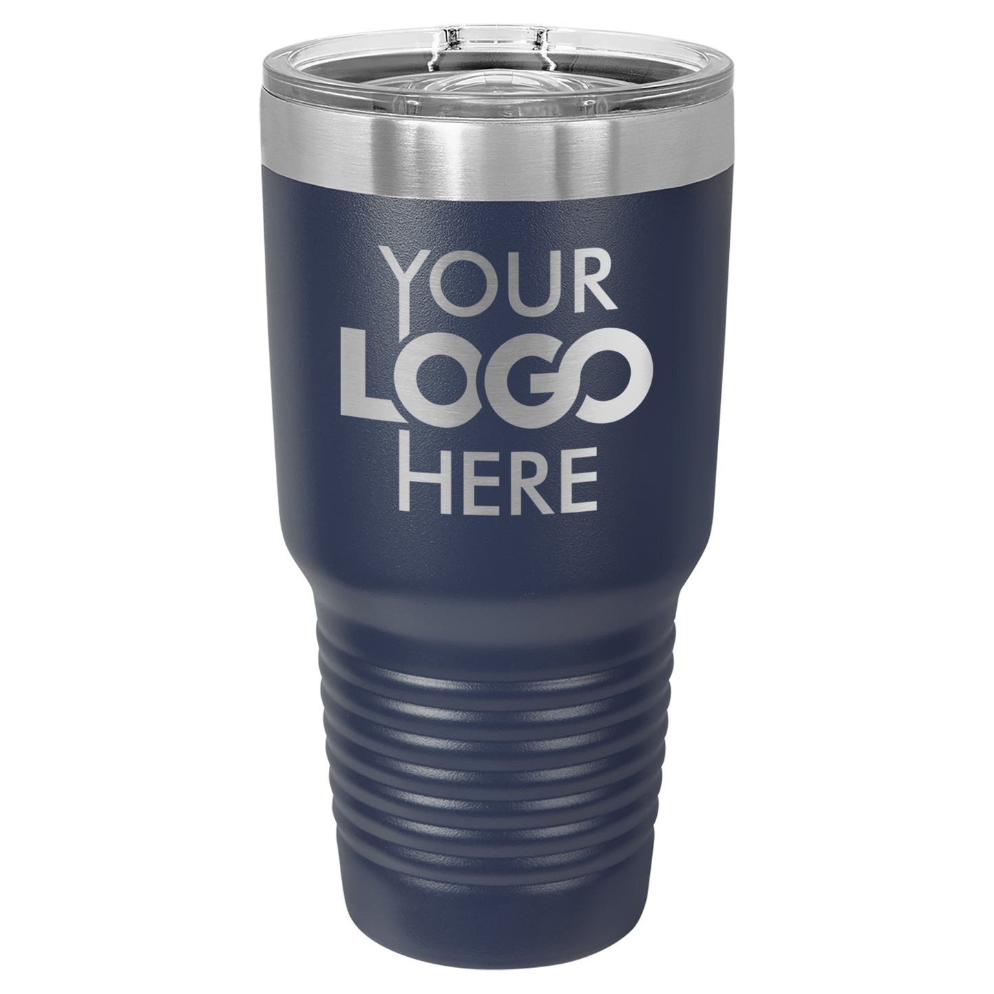 BULK 30oz Stainless Steel Custom Laser Engraved Tumblers With Slider Lid - Free Shipping!