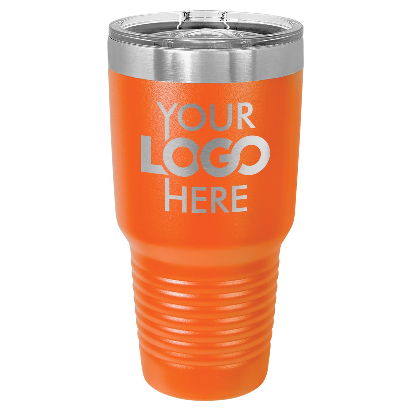 BULK 30oz Stainless Steel Custom Laser Engraved Tumblers With Slider Lid - Free Shipping!